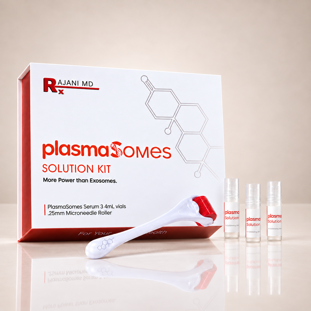 plasmaSOMES™ / Micro-Needle Kit --- 3 month supply