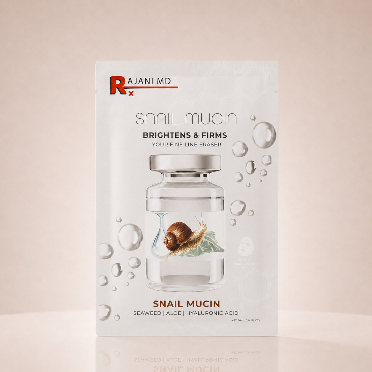 Snail Mucin Korean Sheet Mask