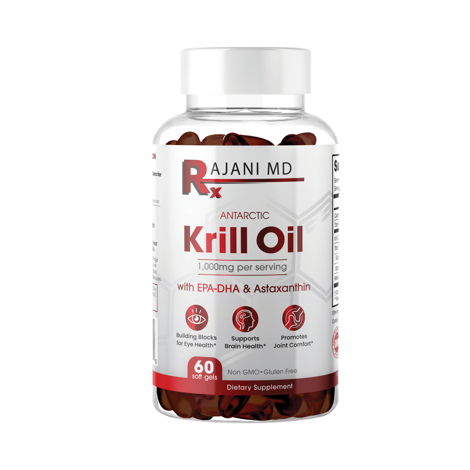 Black Garlic, Collagen, Krill Oil, Turmeric & Ginger Gummies, Turmeric