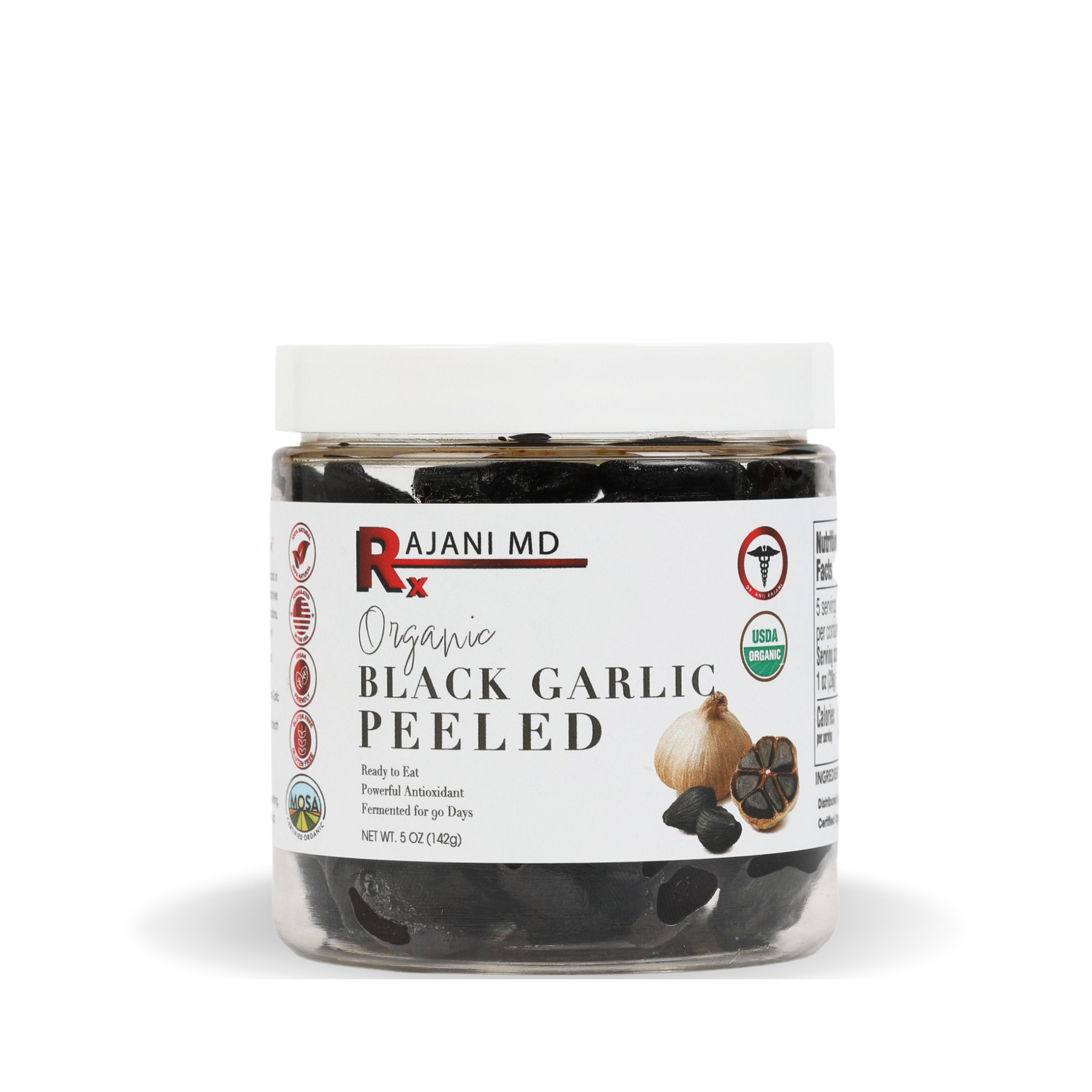 100% Organic Black Garlic