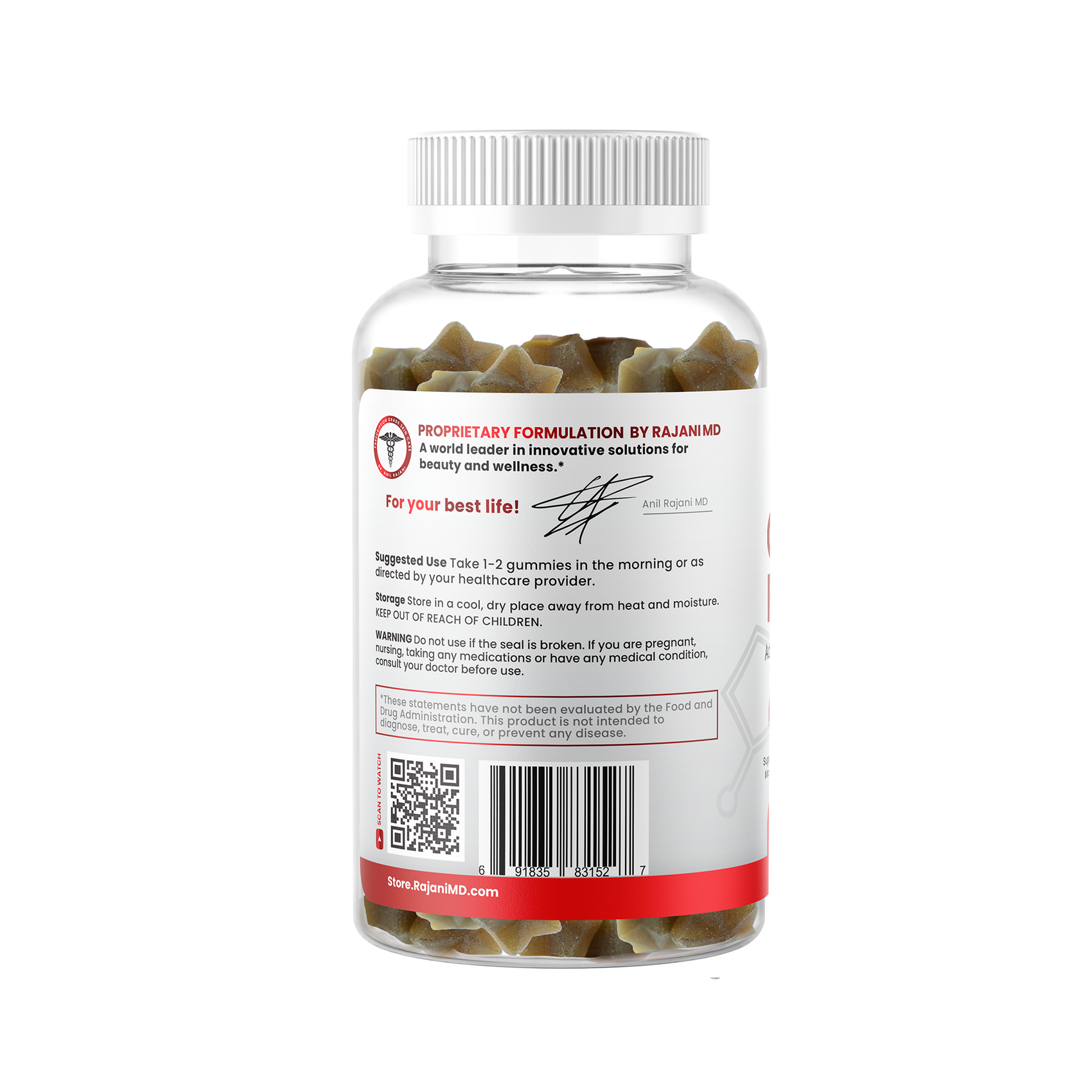 Green Tea Fat Burner Gummies Vegan, Natural Metabolism Boost